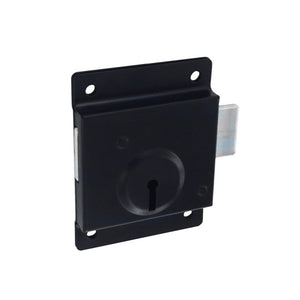 Securit Press Lock Black 100mm