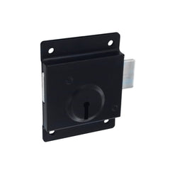 Securit Press Lock Black 100mm