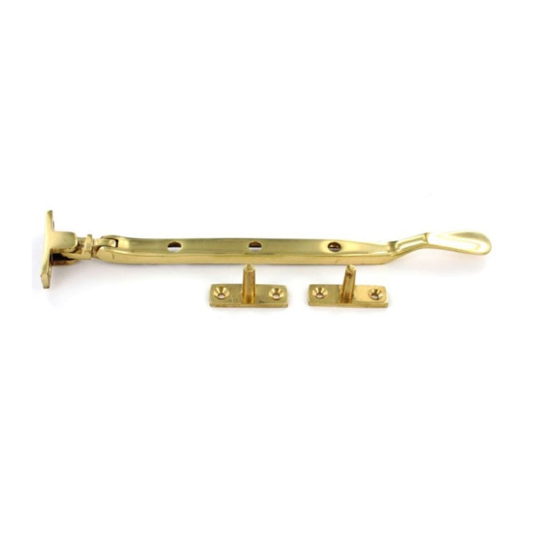 Securit Victorian Casement Stay Spoon Style 200mm Pack of 5