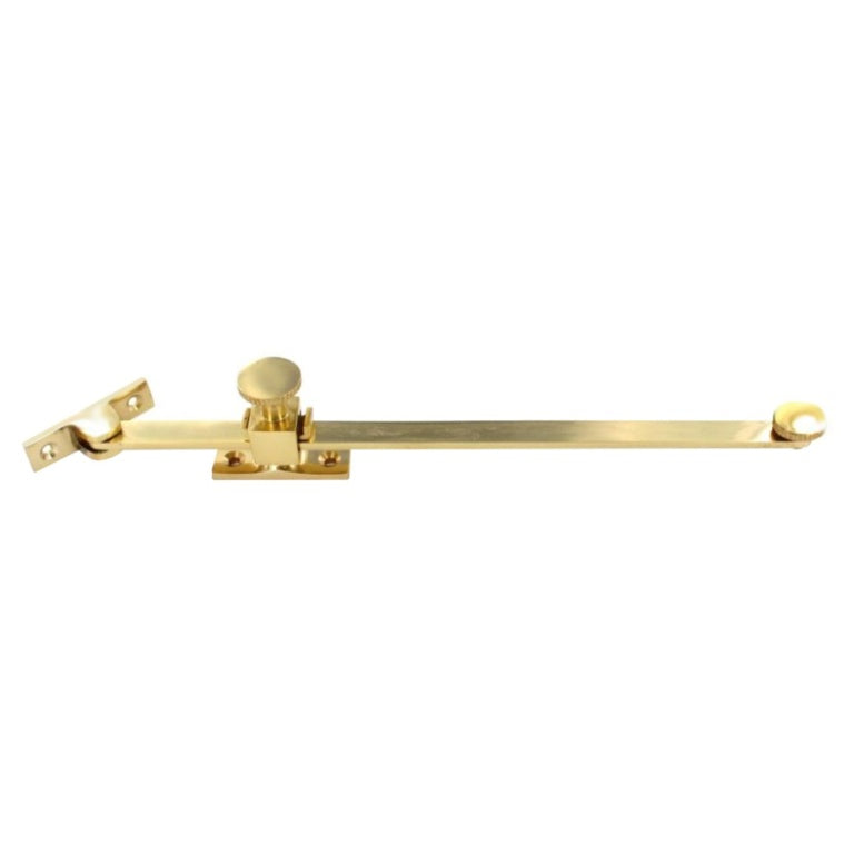 Securit Brass Sliding Stay 250mm