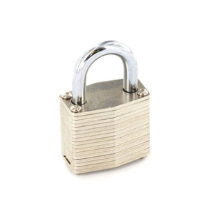 Securit Laminated Padlock Brass Cylinder 30mm