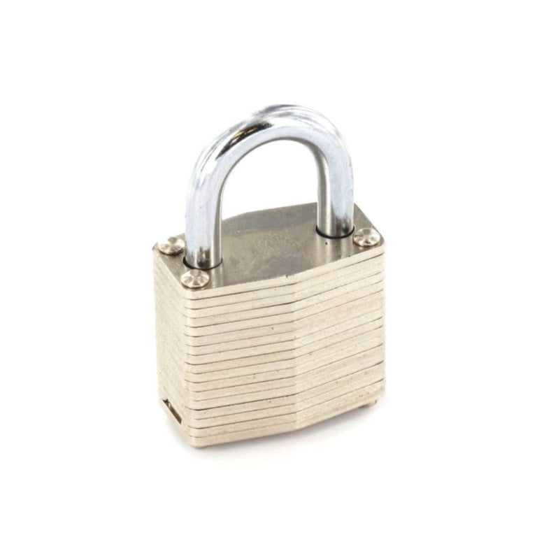 Securit Laminated Padlock Brass Cylinder 30mm