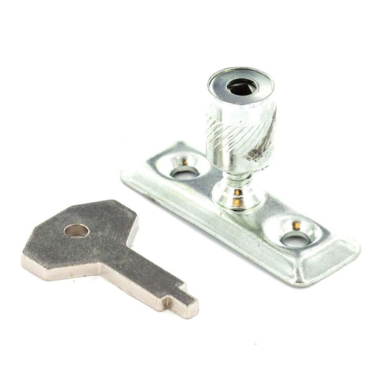 Securit Window Stay Lock (2) Zinc – Direct From UK