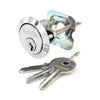Securit Chrome Plated Spare Cylinder with 3 Keys Universal