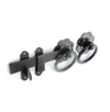 Securit Ring Gate Latch Black 150mm