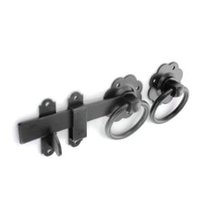 Securit Ring Gate Latch Black 150mm