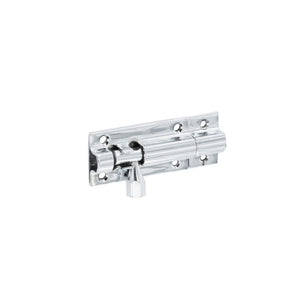 Securit Chrome Door Bolt 1" Wide 63mm