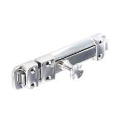 Securit Chrome Heavy Door Bolt 100mm