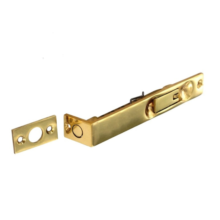 Securit Brass Flush Bolt 150mm