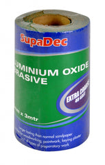 SupaDec Aluminium Oxide Roll Extra Coarse, 40 Grit, 3m