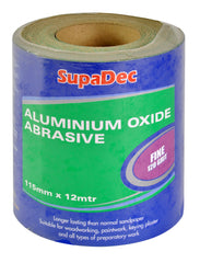 SupaDec Aluminium Oxide Roll Extra Coarse, 40 Grit, 3m