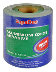 SupaDec Aluminium Oxide Roll Extra Coarse, 40 Grit, 3m