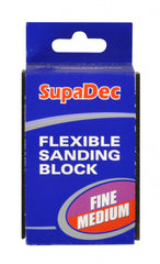 SupaDec Flexible Sanding Block Fine/Medium