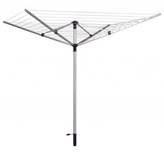 SupaHome Rotary Airer With Ground Spike & Cover 165ft