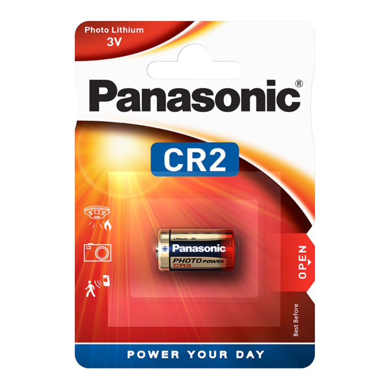 Panasonic CR2 Lithium Camera Battery Pack of 1