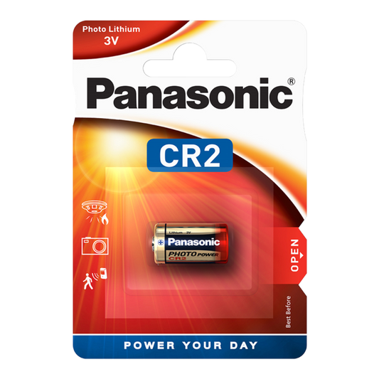 Panasonic CR2 Lithium Camera Battery Pack of 1