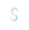 Securit 'S' Hook Zinc Plated (2) 6mm