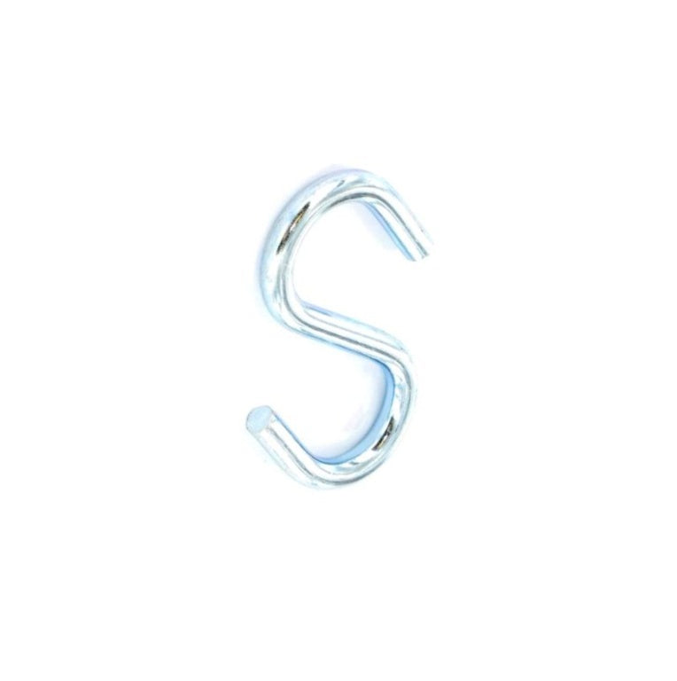 Securit 'S' Hook Zinc Plated (2) 6mm