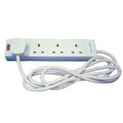 Securlec 4 Gang Extension Lead 2 Metre 13 Amp