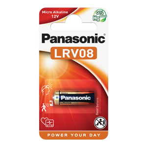 Panasonic Car Alarm Battery Small 12 Volt Single Card 1
