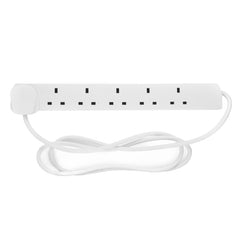 Securlec 6 Gang Extension Lead 2m 13 Amp