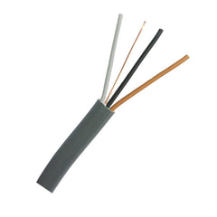 Dencon Flat 3 Core & Earth Grey Harmonised Colours 1mm 100m Drum