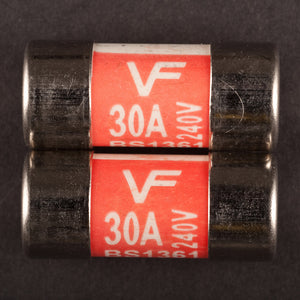 Jegs 30 Amp Consumer Fuse BS1361 Bubble Packed (2)