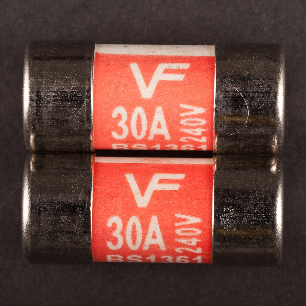 Jegs 30 Amp Consumer Fuse BS1361 Bubble Packed (2)
