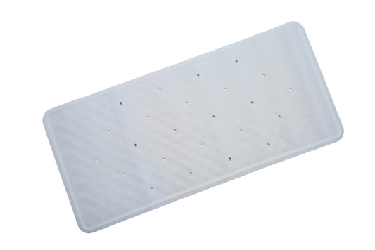 Croydex Basics Rubber Bath Mat Blue