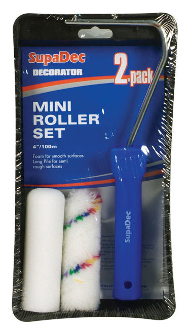 SupaDec Mini Roller Set 4"/100mm