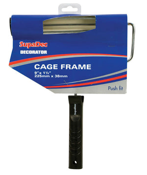 SupaDec Roller Frame with Plastic Handle 9" x 1.5" / 225mm x 38mm
