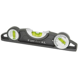 Stanley FatMax XL Torpedo Magnetic Length: 25cm No. of Vials: 3