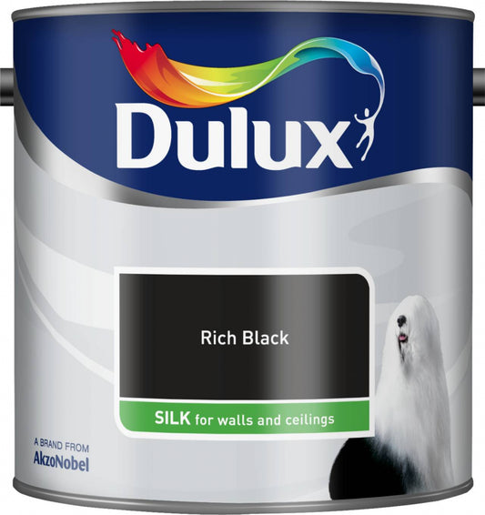 Dulux Silk 2.5L Rich Black