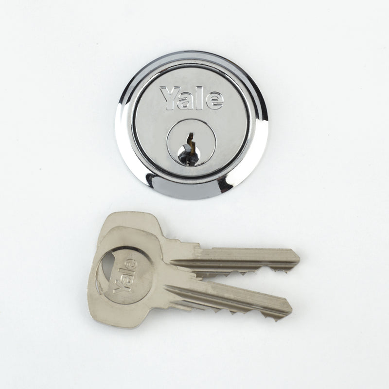 Yale Replacement Rim Cylinder Polished Brass
