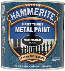 Hammerite Metal Paint Hammered 2.5L Black