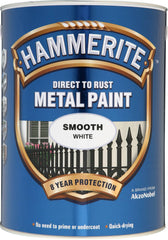 Hammerite Metal Paint Smooth 5L White