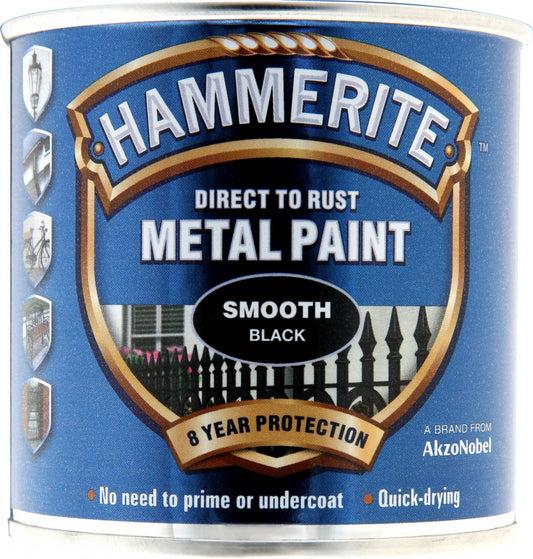Hammerite Metal Paint Smooth 250ml Dark Green
