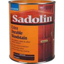 Sadolin Extra Durable Woodstain 1L Ebony