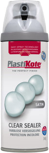 PlastiKote Twist & Spray Paint 400ml Hunt Green Satin
