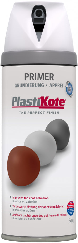 PlastiKote Twist & Spray Paint 400ml Clear Acrylic Gloss