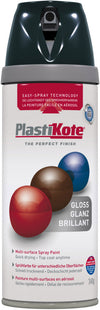 PlastiKote Twist & Spray Paint 400ml Hunt Green Satin