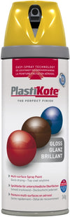 PlastiKote Twist & Spray Paint 400ml Hunt Green Satin