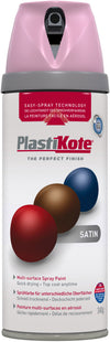 PlastiKote Twist & Spray Paint 400ml Hunt Green Satin