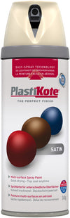 PlastiKote Twist & Spray Paint 400ml Hunt Green Satin