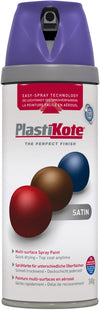 PlastiKote Twist & Spray Paint 400ml Hunt Green Satin
