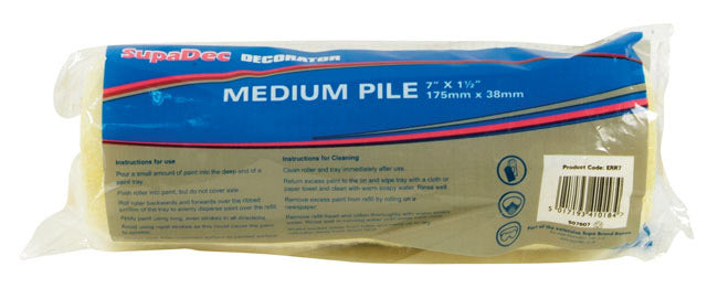 SupaDec Roller Refill 7"/175mm
