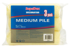 SupaDec Roller Refills 9" x 1.5" / 225mm x 38mm