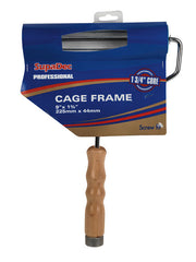 SupaDec Wooden Handle Cage Frame 9" x 1.75" / 255mm x 44mm