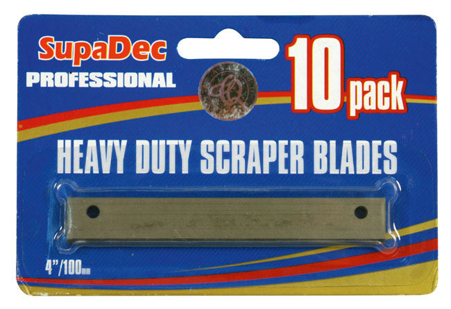 SupaDec Angled Scraper Blades Pack of 10