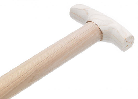 RST Replacement Ash Crutch Handle 304S Pattern Single Bent Taper 700mm (28") 11/2"
